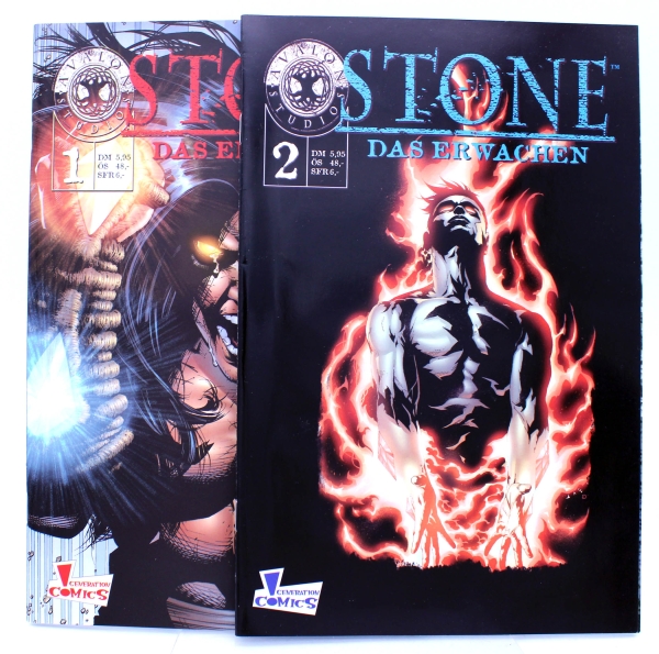 Stone - das Erwachen Comic Komplettset Nr. 1-2 von Generation Comics